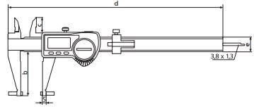 Thước kẹp điện tử vạn năng MarCal 16 EWR-V