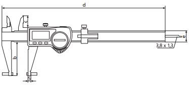Thước kẹp điện tử vạn năng MarCal 16 EWRi-V
