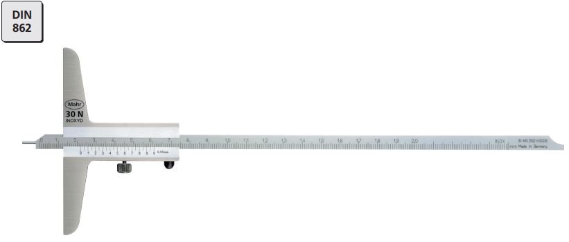 Thước đo sâu cơ khí MarCal 30 N