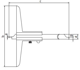 Thước đo sâu cơ khí MarCal 30 N