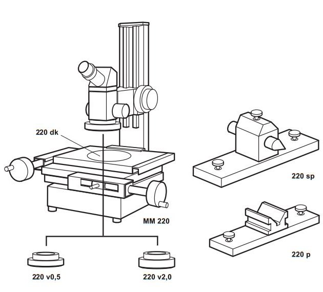 Kính hiển vi đo lường MarVision MM 220