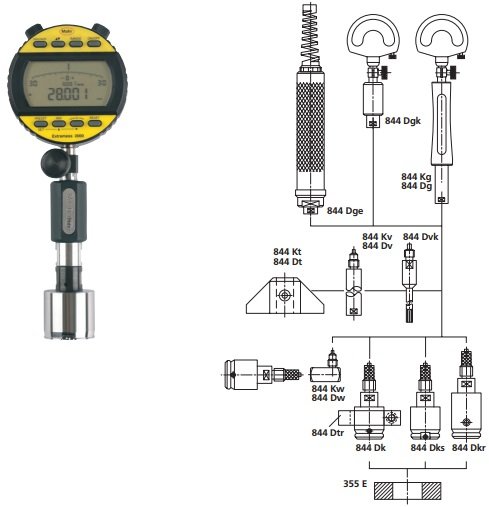 Ca líp đo lỗ điện tử MaraMeter 844 Dks