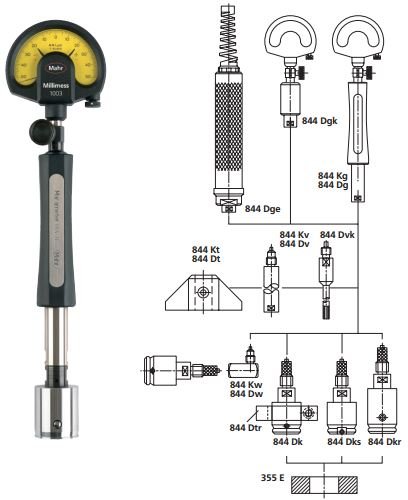 Ca líp đo lỗ điện tử MaraMeter 844 Dkr