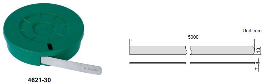 Cuộn căn lá Insize 4621