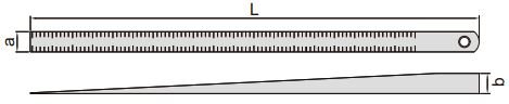 Dưỡng đo rãnh côn Insize 4630