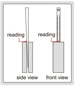 Dưỡng đo rãnh côn Insize 4630