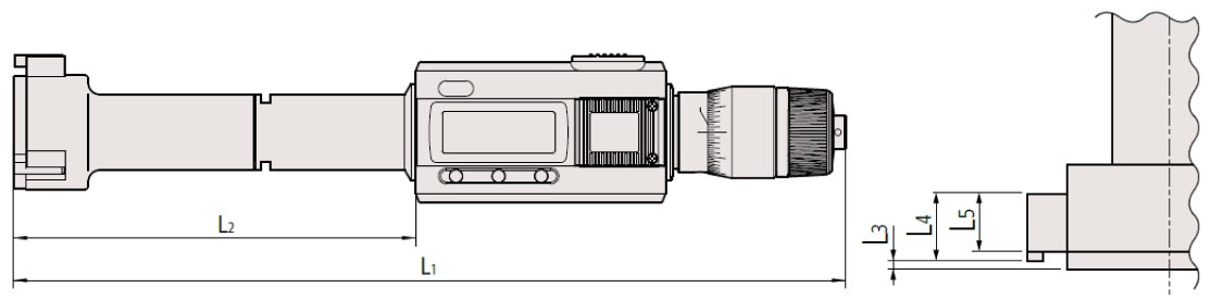 Panme đo ngoài đồng hồ Mitutoyo 107