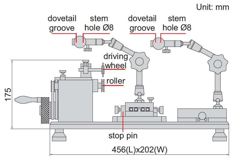 Thiết bị đo độ đồng tâm Insize 4726