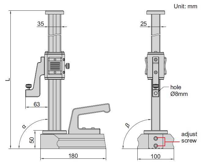 Thước kiểm tra độ vuông góc Insize 4770