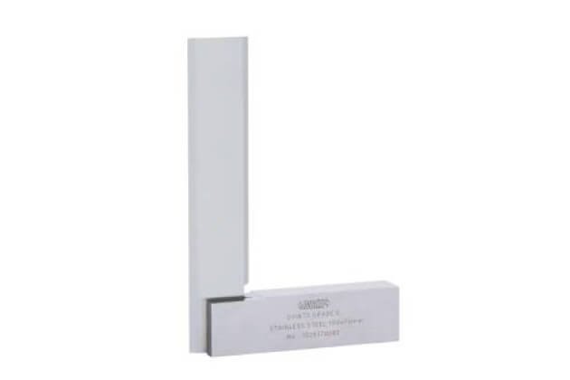 Thước đo góc vuông vát cạnh với đế rộng Insize 4795