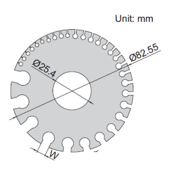 Dưỡng đo dây Insize 4808 (theo tiêu chuẩn Mỹ)