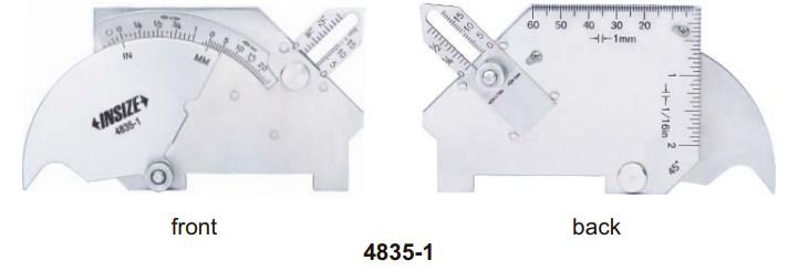 Thước đo mối hàn Insize 4835