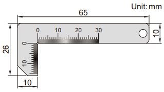 Dưỡng đo góc vát Insize 4844