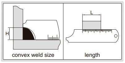 Thước đo mối hàn Insize 4847
