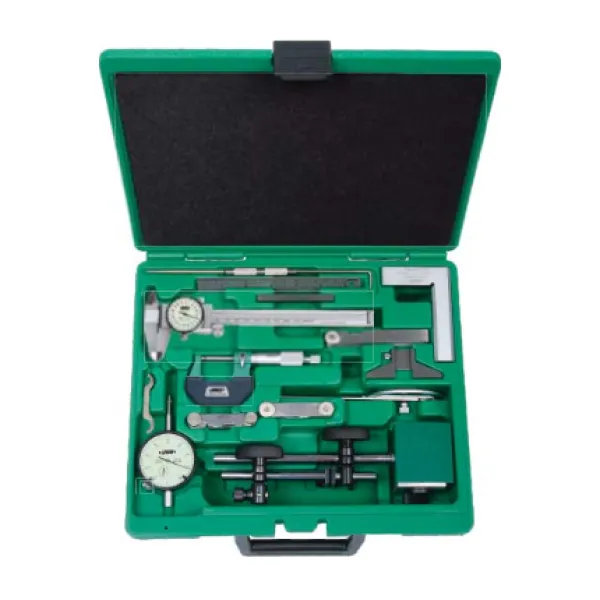 Bộ dụng cụ đo cơ khí chính xác 13 chi tiết Insize 5014