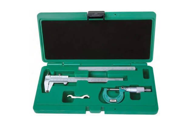 Set thước kẹp và panme đo ngoài cơ khí 3 chi tiết Insize 5032
