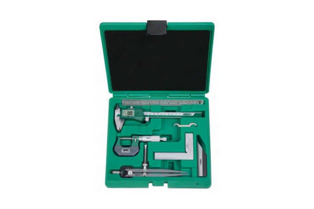Bộ dụng cụ đo cơ khí chính xác 6 chi tiết Insize 5062 2 Bộ dụng cụ đo cơ khí chính xác 6 chi tiết Insize 5062