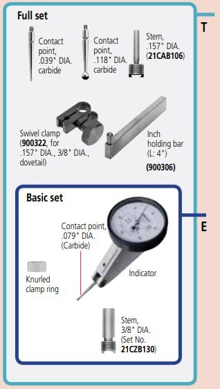 Đồng hồ so cơ khí Mitutoyo loại ngang 513