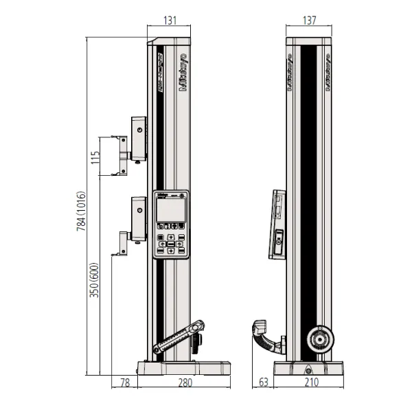Thước đo cao Mitutoyo 518-244