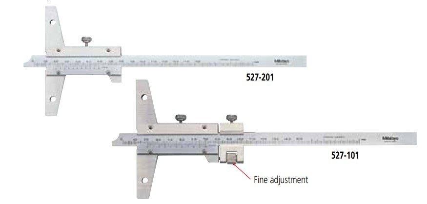 Thước đo sâu cơ khí Mitutoyo Series 527