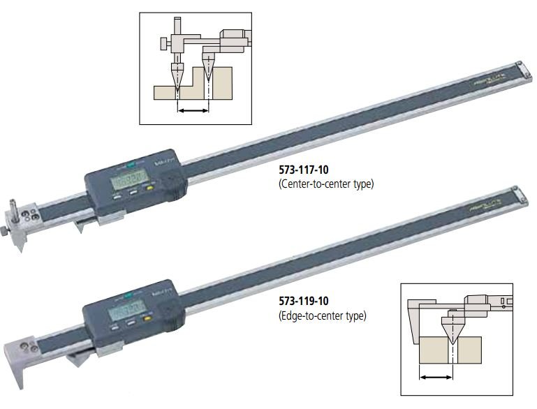 Thước kẹp điện tử mỏ ngược đo khoảng cách tâm Absolute Mitutoyo 573