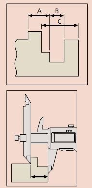 Thước kẹp điện tử mỏ điều chỉnh Mitutoyo 573