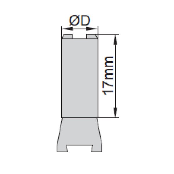Kẹp phụ kiện cho đồng hồ so chân gập Insize 6298