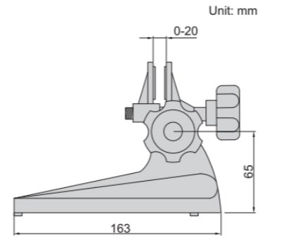 Đế kẹp thước panme Insize 6301