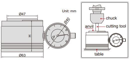 Dụng cụ sét 0 (sét Z) Insize 6556
