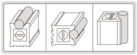 Khối V từ tính Insize 6801