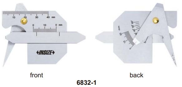 Thước đo mối hàn Insize 6832