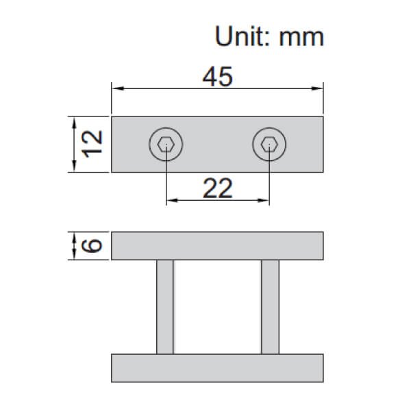 Gá đỡ khối chuẩn Insize 6886