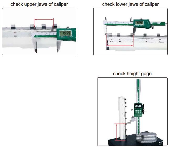 Thiết bị kiểm chuẩn thước kẹp/thước đo cao Insize 6884