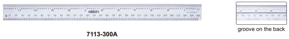 Thước lá cứng Insize 7113