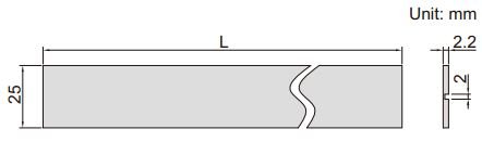 Thước lá cứng Insize 7113