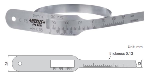 Thước đo chu vi Insize 7116
