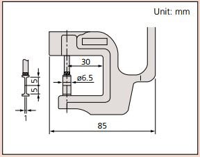 Dụng cụ đo độ dày Mitutoyo