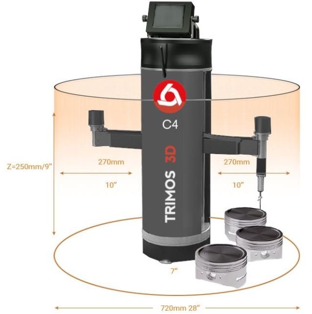 Máy CMM đầu đo không xoay Trimos C3