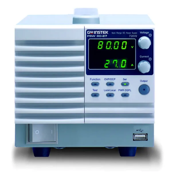 Nguồn DC lập trình chuyển mạch GW Instek PSW 80-27