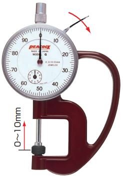 Đồng hồ đo độ dày Peacock