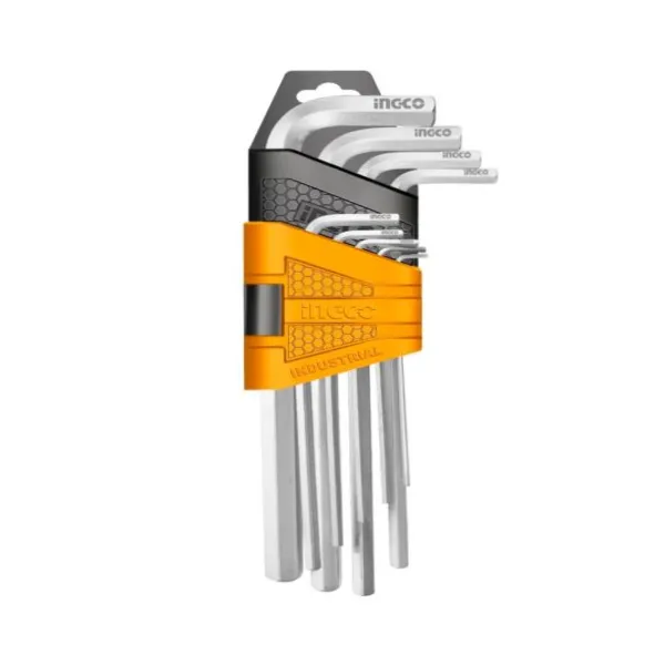 Bộ 9 chìa lục giác đầu tròn INGCO HHK12092