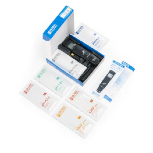 Bút đo pH/Độ dẫn/TDS/Nhiệt Độ (thang thấp) Hanna HI98129 4 Bút đo pH/Độ dẫn/TDS/Nhiệt Độ (thang thấp) Hanna HI98129