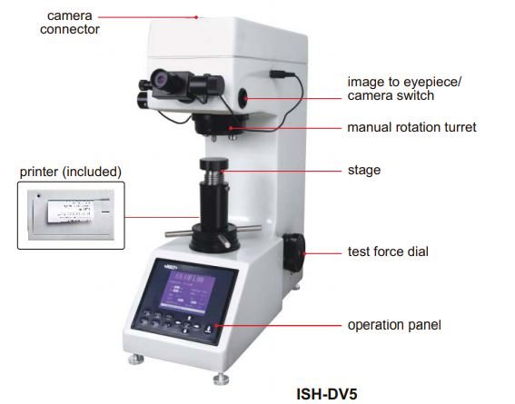 Máy đo độ cứng Vicker điện tử Insize