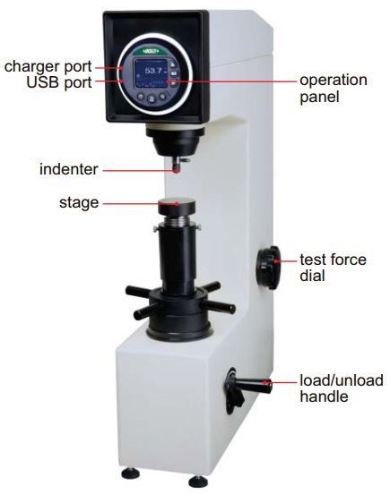 Máy đo độ cứng Rockwell điện tử thủ công Insize ISH-RD200