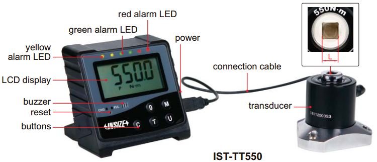 Thiết bị hiệu chuẩn cờ lê lực Insize IST-TT