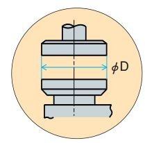 Đồng hồ đo độ dày Peacock (Loại lớn)