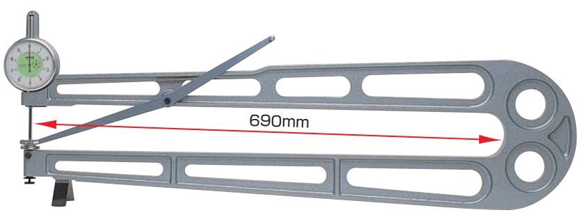 Đồng hồ đo độ dày tấm Peacock