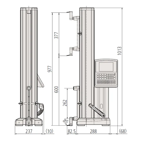 Thước đo cao tuyến tính Mitutoyo LH-600E