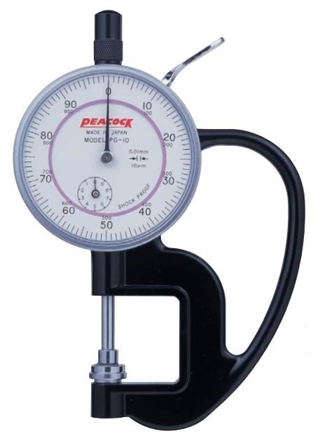 Đồng hồ đo độ dày giấy Peacock