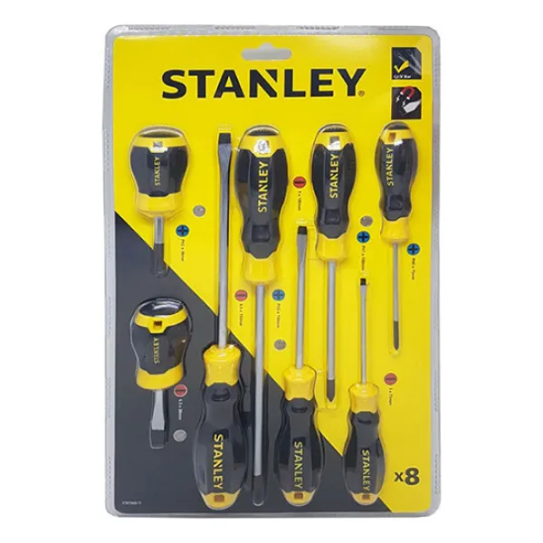 Bộ tuốc nơ vít 8 chi tiết Stanley Bộ tuốc nơ vít 8 chi tiết Stanley